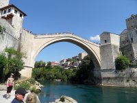 Mostar, az újjáépített Öreghíd